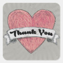 Search for grey red wedding stickers Thank you