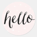 Search for hello greeting stickers Modern