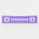 Search for purple baby shower banners Pretty