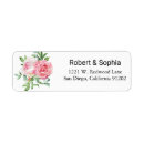 Search for spring garden blooms return address labels Elegant