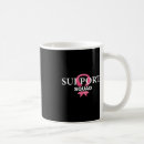 Search for support breast cancer awareness mugs Warrior