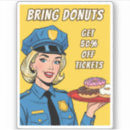 Search for thin white line stickers Policeman