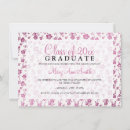 Search for 4x6 high school graduation invitations Floral