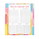 Search for colourful notepads Organisation