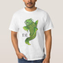 Search for green fish tshirts Japanese