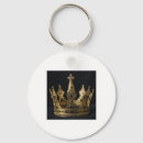 Search for gold crown key rings Birthday