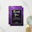 Search for sweet 16 thank you cards Glitter