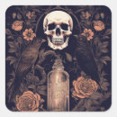 Search for raven and skull stickers Halloween
