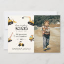 Search for big truck birthday invitations Construction