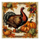 Search for vintage thanksgiving posters Autumn leaves