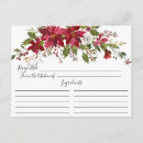 Search for christmas recipe postcards Floral
