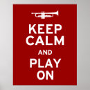Search for keep calm and play on posters Music