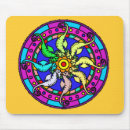 Search for mandalas mousepads Bright
