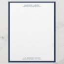 Search for blue letterhead Typography