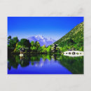 Search for mountain scenery postcards Water