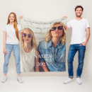 Search for add your own text blankets Modern