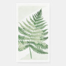 Search for fern napkins Watercolor
