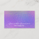 Search for holographic business cards Purple