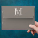 Search for monogram envelopes Elegant