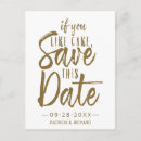 Search for cake wedding save the dates Gold