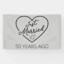 Search for just married banners Couple