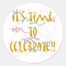 Search for time to celebrate stickers Celebration