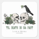 Search for gothic wedding stickers Skeleton