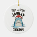 Search for shark christmas tree decorations Funny