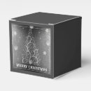 Search for silver favour boxes Snowflakes