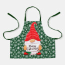 Search for cute elf aprons Red