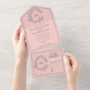 Search for navy and pink wedding invitations All in one