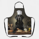 Search for black lab dog aprons Funny
