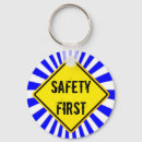 Search for danger sign key rings Safety