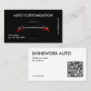 Search for headlight business cards Black
