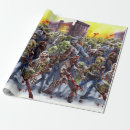 Search for zombie christmas wrapping paper Birthday
