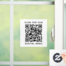 Search for professional business window decals Qr code