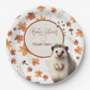 Search for mushrooms paper plates Earthy tones