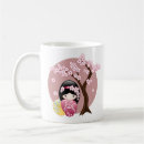 Search for pink doll mugs Kimono