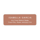 Search for bridal return address labels Modern