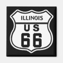 Search for route 66 magnets Illinois
