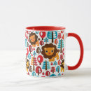 Search for abstract lion mugs Background