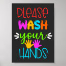 Search for wash your hands posters School