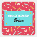 Search for name tag bookplates This book belongs to