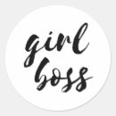 Search for entrepreneurs stickers Girl boss