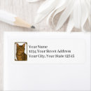 Search for tabby cat return address labels Pet