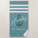 Search for honeymoon beach towels Hubby