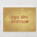 Search for musical 6x8 invitations Party