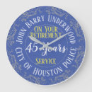 Search for police officer clocks Retirement