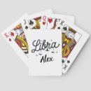 Search for zodiac signs playing cards Libra