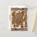 Search for aztec tribal postcards Mayan